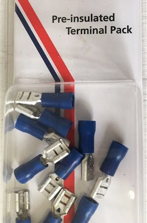 TERMINAL PP FULL VINYL INSUL 6.35X0.8MM PKT5 PRPK39