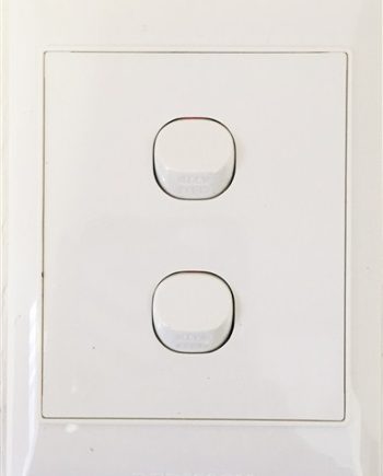SWITCH LIGHT 2 LEVER 4*2 1 WAY A102