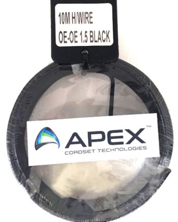 WIRE HOUSEWIRE PREPACK  BLACK 1.5MM X 10MET