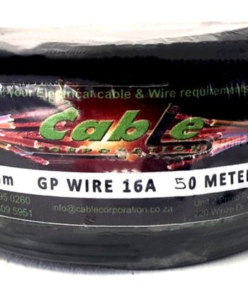 WIRE HOUSEWIRE PREPACK  BLACK 1.5MM X 50MET