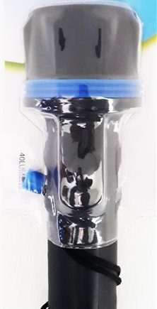 TORCH RUBBER 7LED 2D 40 LUMENS YD25072D