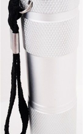 Torch Small Silver 9Led 38 Lumens 3901A Yd3709D