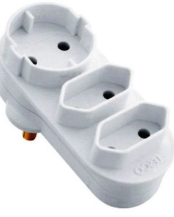 ELECTRICAL MTS ADAPTOR 2X5A 1XSHUCKO - ELE0398