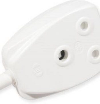 ELECTRICAL MTS COUPLER JANUS WHITE PLASTIC L - ELE0640
