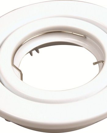 ELECTRICAL MTS DOWN LIGHT FITTING STL TLT 12V 50W WHT - ELE1382