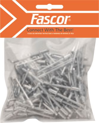 RIVET FASCOR PKT/100 AS3208 3.2X08MM - FAS3208