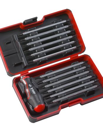 Felo 060 Smart 13Pcs Set S/Drive  1/4' Strongbox