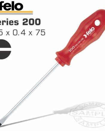 Felo 200 Sl2.5X0.4X75 S/Driver Shock Proof