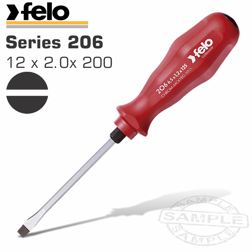 Felo 206 Sl12X2.0X200 S/Driver Steel Cap