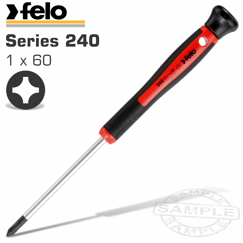 Felo 242 Ph1X60 S/Driver Precision Rot. Cap