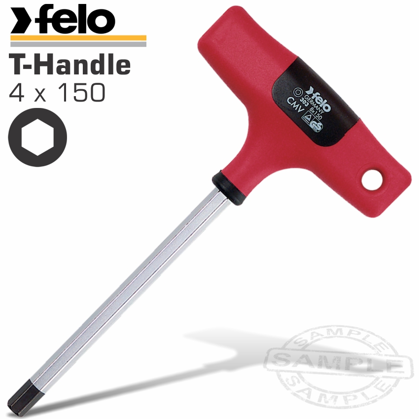 Felo 303 Hex4X150 S/Driver T-Handle