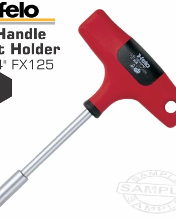 Felo 338 1/4'Fx125 Bit Holder T-Handle
