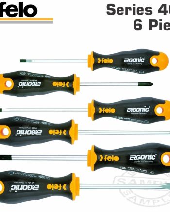 Felo 400 S/Driver Set 6Pc Ergonic Hard Case