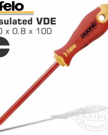 Felo 413 Sl4.0X0.8X100 S/Driver Ergonic Insulated Vde