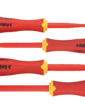 Felo 413 S/Driver Set 4Pc Ergonic Slimline Insulated Vde Sl/Ph