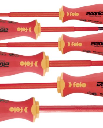 Felo 413 S/Driver Set 6Pc Ergonic Insulated Vde Sl/Ph