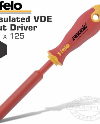 Felo 419 10X125 Nut Driver Ergonic Insulated Vde
