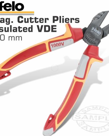 Felo Plier Diag. Cutter 160Mm Insulated Vde