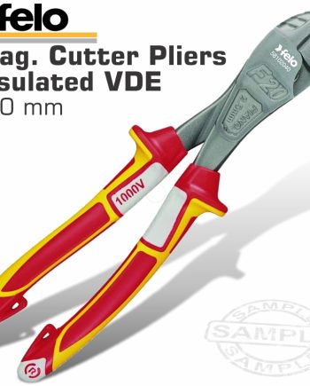 Felo Plier Diag. Cutter H/D 200Mm Insulated Vde