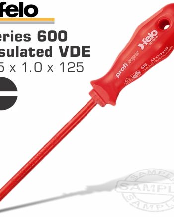 Felo 613 Sl5.5X1.0X125 S/Driver Profi Super Insulated Vde