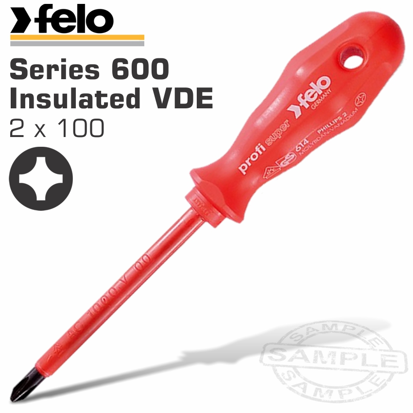 Felo 614 Ph2X100 S/Driver Profi Super Insulated Vde