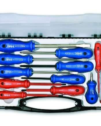 Felo Screwdriver  Set 12-Pce Insulated