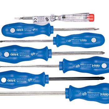 Felo Screwdriver Set 7-Piec. Fw-Ka Blue Series Sl