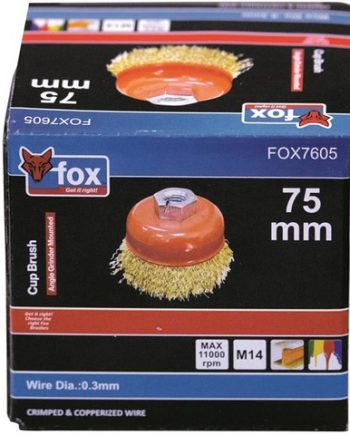 FOX CRIMPED WIRE CUP 70MM -M14 - FOX7605
