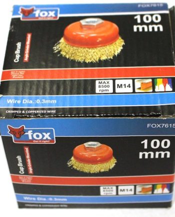 Fox Crimped Wire Cup 100Mm -M14