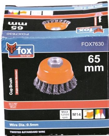 FOX TWIST KNOT WIRE CUP 60MM-M14 - FOX7630