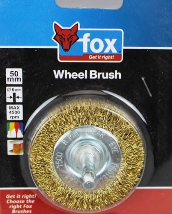 Fox Crimped Steel Wire Wheel 50Mm