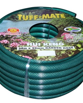 HOSE GARDEN REINFORCED 6 YEAR 19.0MM* 30MT INCL/FITT (MIN 5)