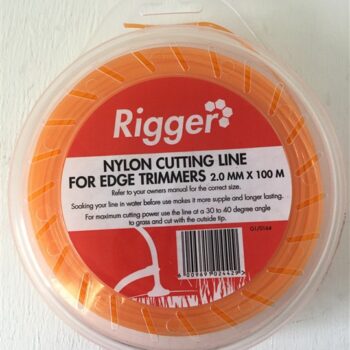 LINETRIMMER NYLON LINE 2.0MMX100MT DONUT