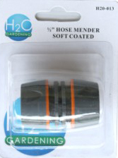 GARDEN HOSE MENDER 1/2" ABS SOFTGRIP H20013 RIGGER