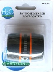 GARDEN HOSE MENDER 3/4" ABS SOFTGRIP H20014 RIGGER