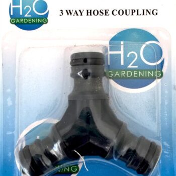 GARDEN HOSE COUPLING 3 WAY H20019