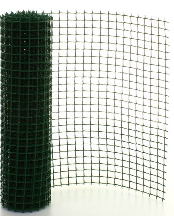 GARDEN FENCE ROLL PLASTIC GREEN 1MTX25MT (30X30MM)