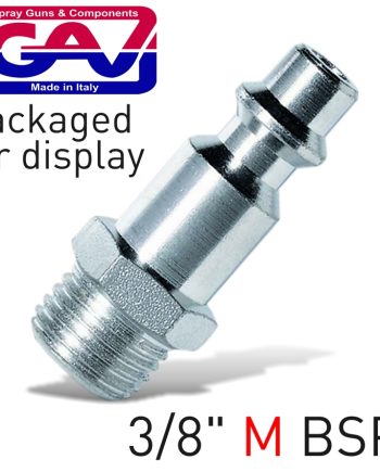 Gav Quick Coupler/Inserts3/8M Usa Packaged