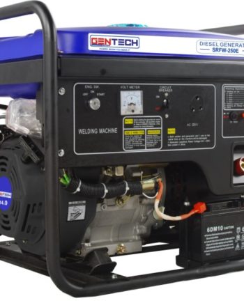 GEN-TECH GENERATOR/WELD 5.5KVA 210A LRP - GEN1080