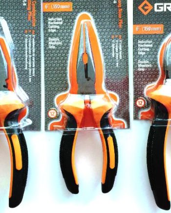 Plier Set Groz Combination Long Nose Diag Cutter