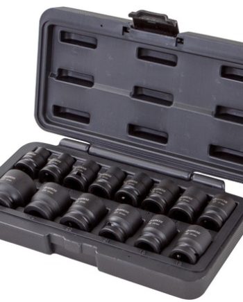 Impact Socketset Groz 1/2" Dr14Pc10To27Mm