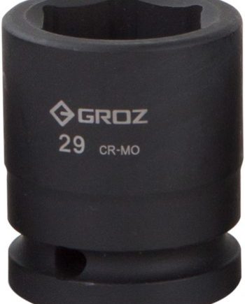 Impact Socket Hex Groz 3/4"  Dr 29Mm Crmo