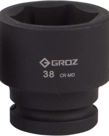 Impact Socket Hex Groz 3/4"  Dr 38Mm Crmo