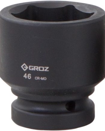 Impact Socket Hex Groz 1"  Dr 46Mm Crmo