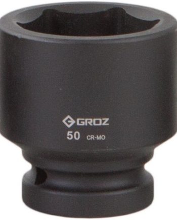 Impact Socket Hex Groz 1"  Dr 50Mm Crmo