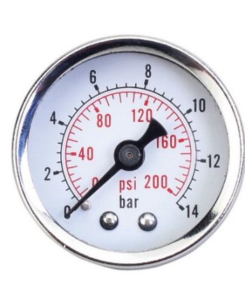 Groz Air Pressure Gauge 1/4" Bspthdairreg