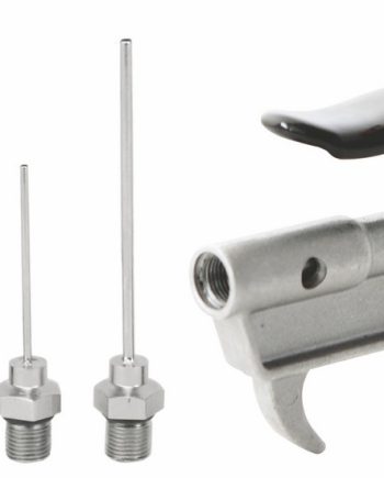 Groz Metal Body Air Blow Gun General Purpose 5Pc-1Gun4Tips
