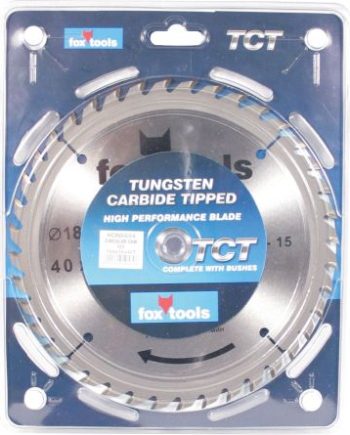 BLADE FOX CIRCULAR SAW S/PRO TCT 184X16X40T - HON0604
