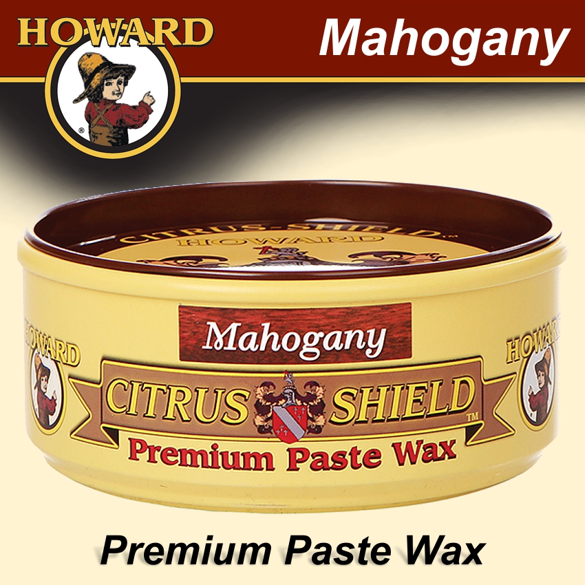 Howard Mahogany Citrus-Shield Paste Wax 11 Oz.