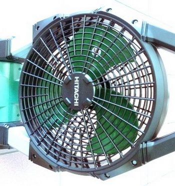 HITACHI / HIKOKI FAN WITH ADAPTOR CORDLESS 18V - HTC-UF18DSL